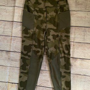 Camouflage women athletic workout leggings